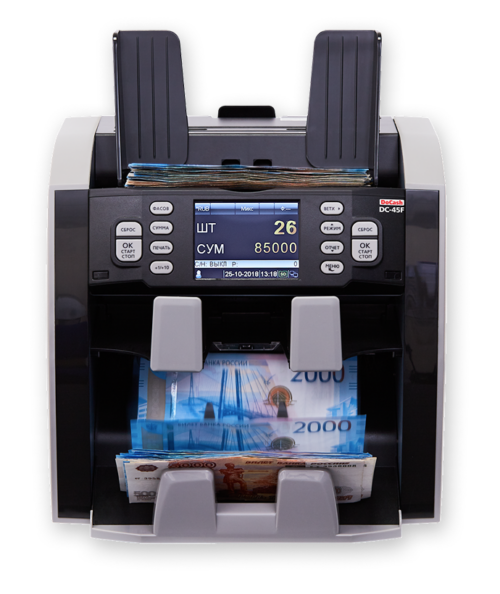 DoCash DC-45F двухкарманный сортировщик банкнот
